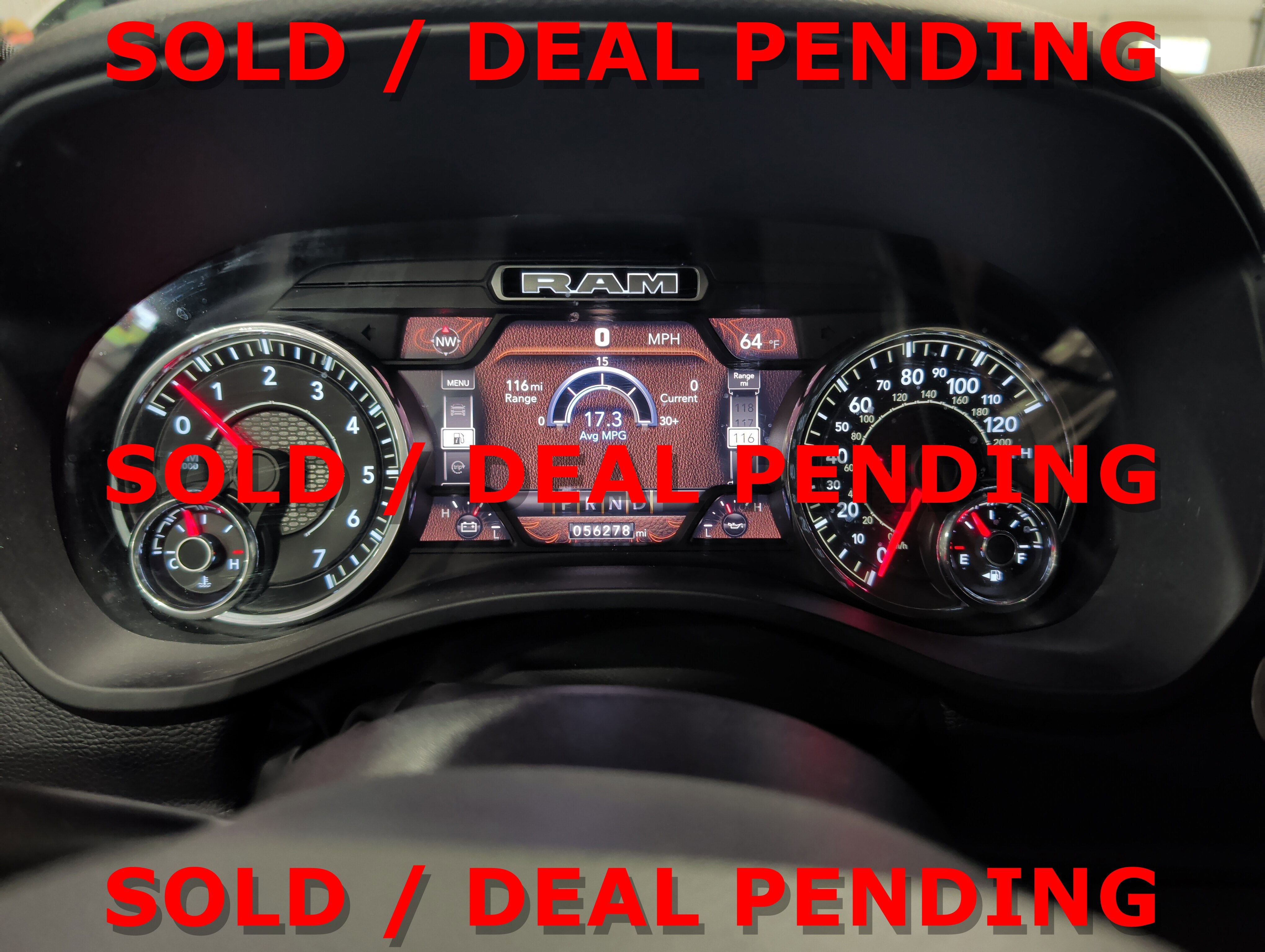2022 RAM 1500 Big Horn Crew Cab 4x4 5'7" Box