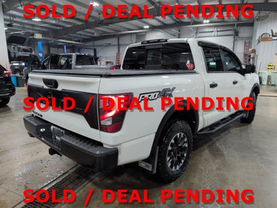2020 Nissan TITAN Crew Cab PRO-4X 4x4