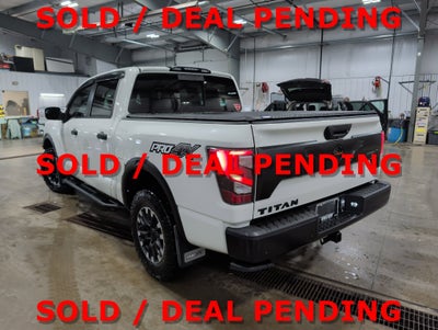 2020 Nissan TITAN Crew Cab PRO-4X 4x4
