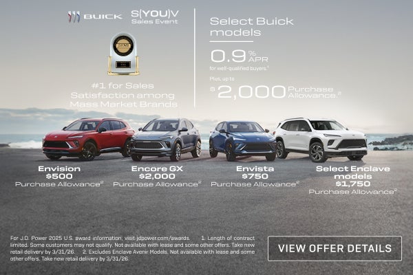 0.9% APR
FOR WELL-QUALIFIED BUYERS.1

Plus, up to $2,000 PURCHASE ALLOWANCE.2