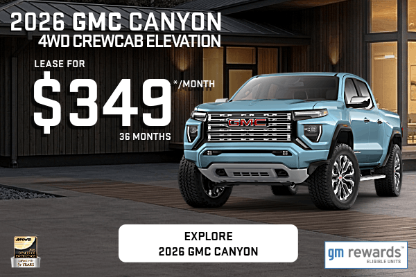 2026 GMC Canyon Deal