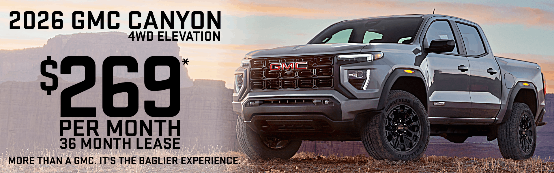 gmc canyon lease deal