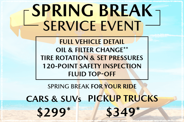 Service Specails Spring at baglier Buick GMC in Butler Pa