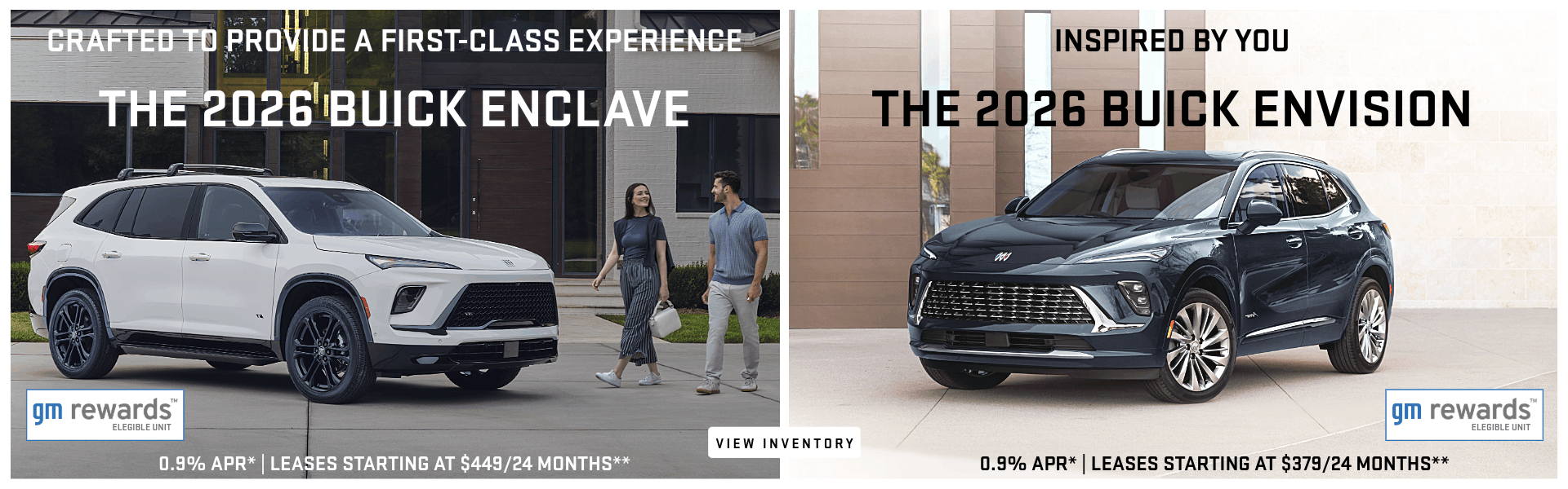 NEW 2026 BUICK ENCLAVE AND ENVISION DEALS